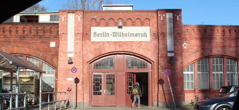 Flottenstraße - Bahnhof
