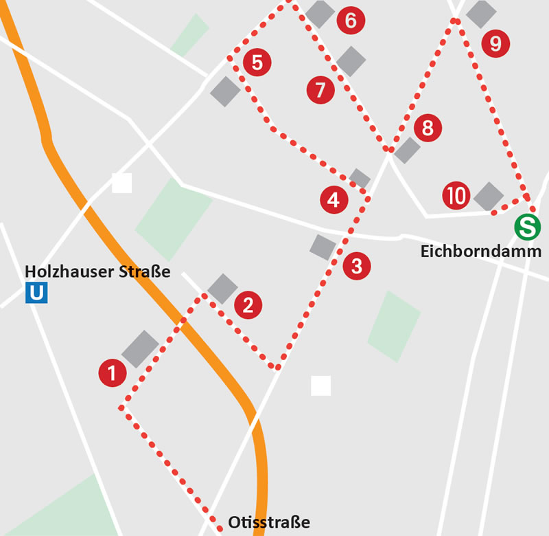 Karte Breitenbachstraße